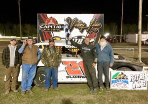 Plowboy Donnie Oden wins your Turkey Trot Street Stock feature at North Florida Speedway